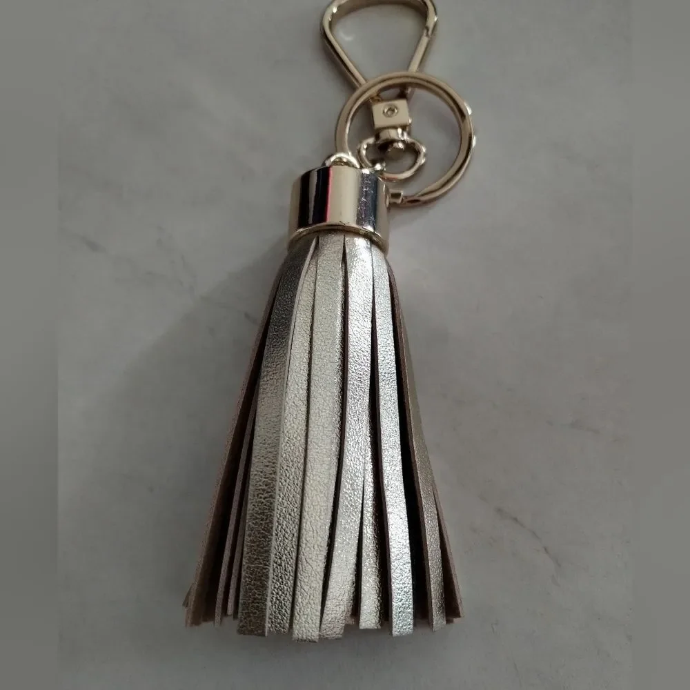 Gold Tassel Keychain